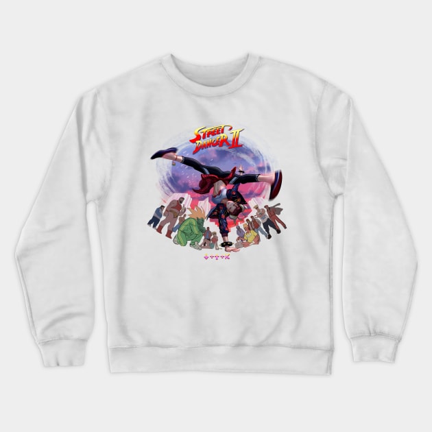 Street Dancer II Crewneck Sweatshirt by ohshirtdotnet